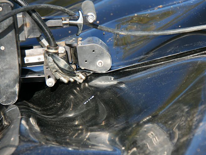 Сварка геомембран аппаратом горячего клина